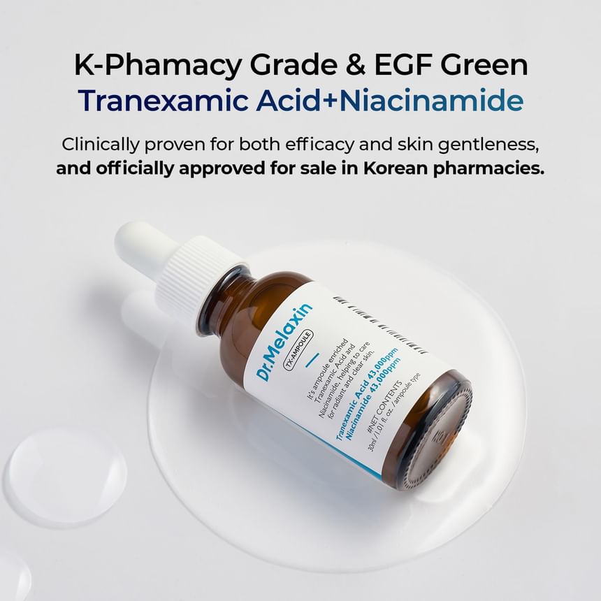 DR.MELAXIN  TX-AMPOULE TRANEXAMIC ACID , NIACINAMIDE 30 ML