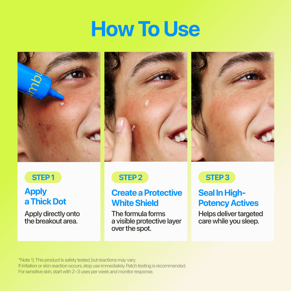 NUMBUZIN ZERO BLEMISH 3×SPOT CORRECTING CREAM 20ML