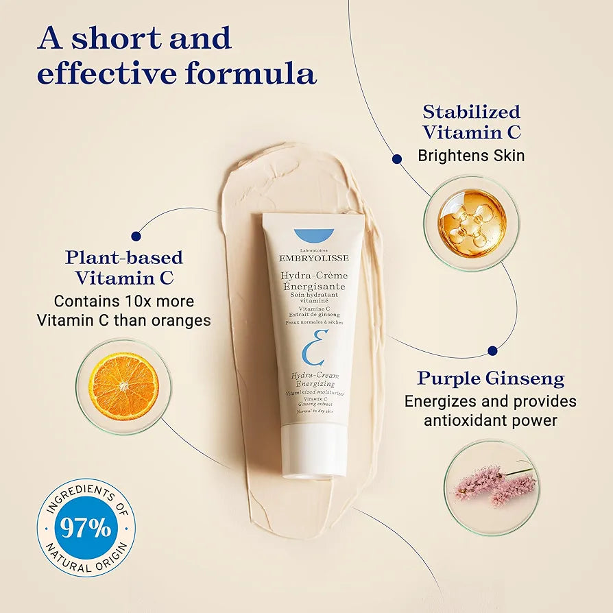EMBRYOLISSE HYDRA CRÈME ÉNERGISANTE 40ML