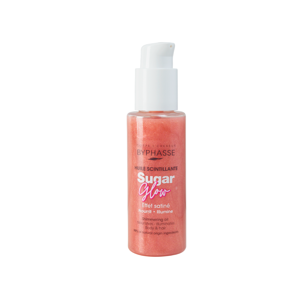BYPHASSE HUILE SCINTILLANTE SUGAR GLOW 100 ML