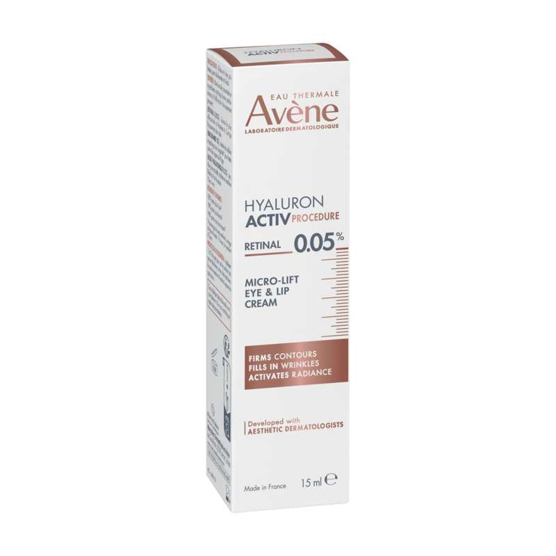 AVÈNE HYALURON ACTIVE PROCEDURE RETINAL 0.005% MICRO-LIFT EYE & LIP CREAM 15ML