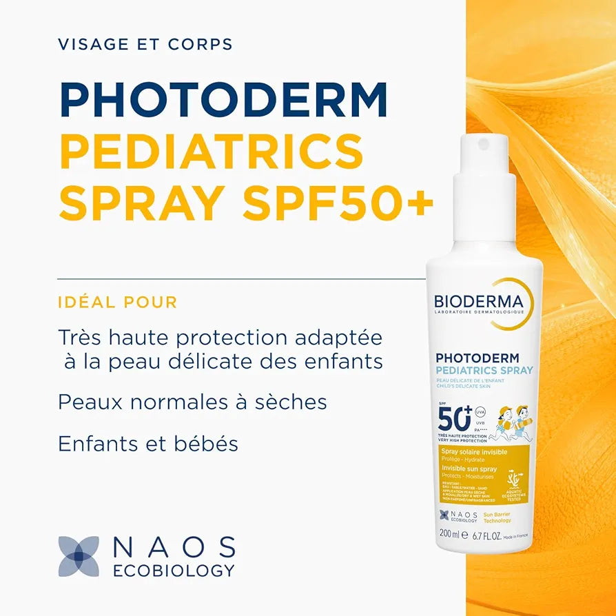 BIODERMA PHOTODERM PEDIATRICS SPRAY SPF50+ ( KIDS ) 200ML