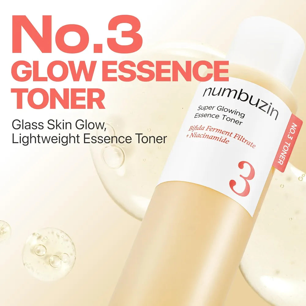 NUMBUZIN SUPER GLOWING ESSENCE TONER 200ML (NEW)