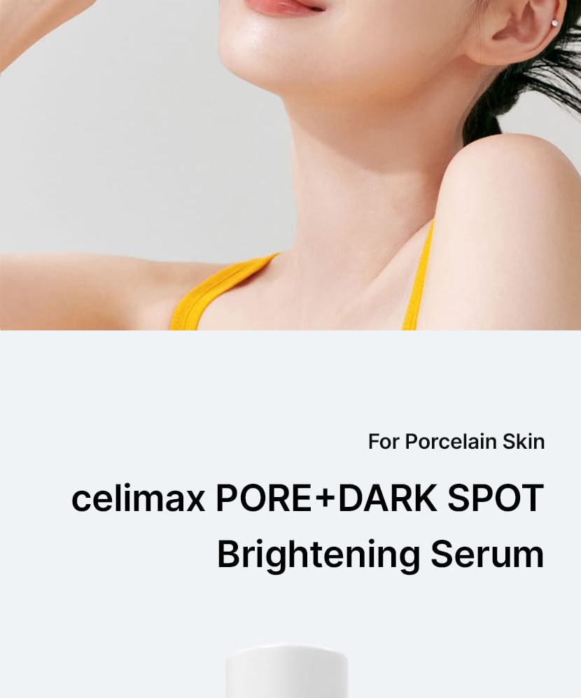 CELIMAX PORE+DARK SPOT KIT 3 PCS