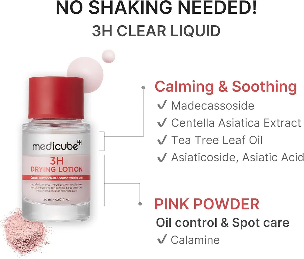 MEDICUBE 3H DRYING LOTION 20ML
