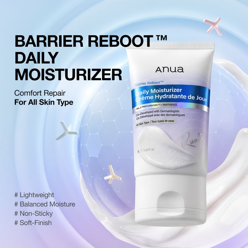 ANUA × KPOP DEMON HUNTERS BARRIER REBOOT DAILY MOISTURIZER  FOR ALL SKIN TYPES 50ML