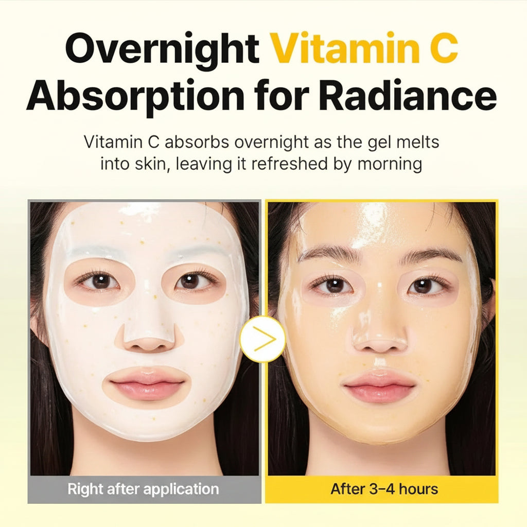 GOODAL GREEN TANGERINE VITA-C DARK SPOT CARE SERUM MASK 27G