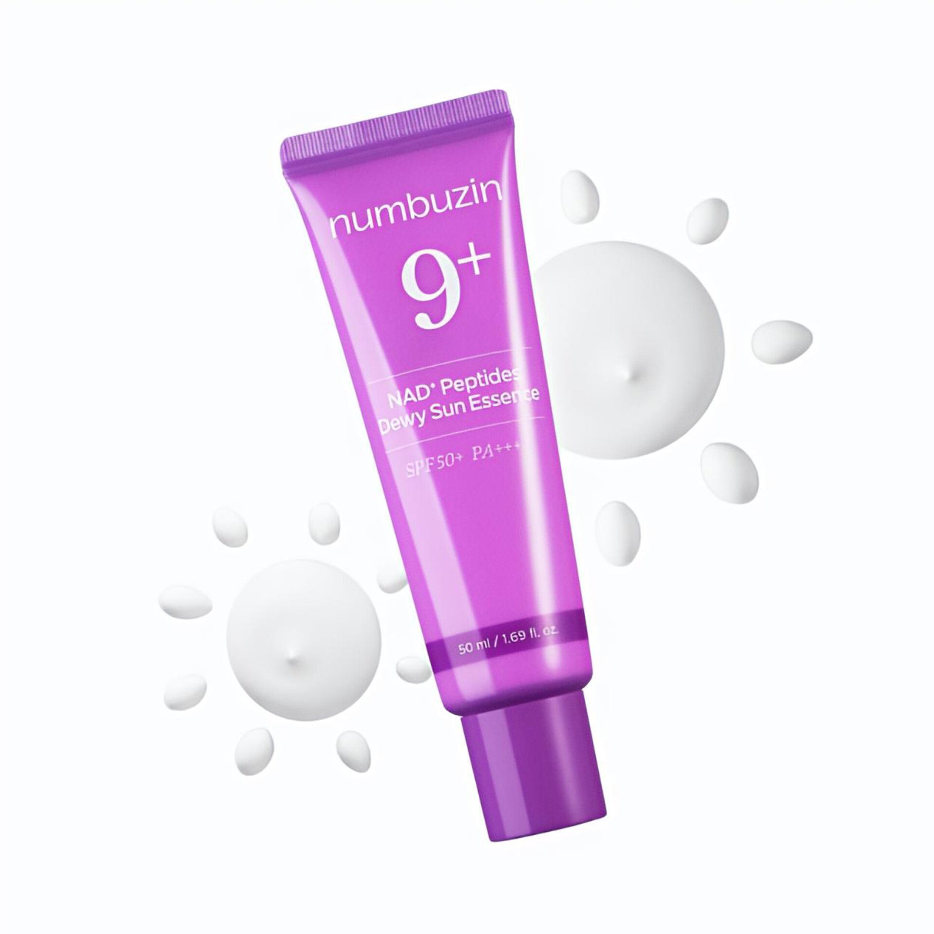 NUMBUZIN N9+ NAD+ PEPTIDES DEWY SUN ESSENCE SPF50+ PA++++ 50 ML