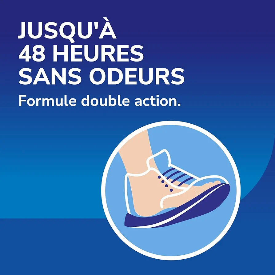 DR.SCHOLL'S DÉODORANT CHAUSSURES PROTECTION ANTI-ODEUR 48H 150 ML