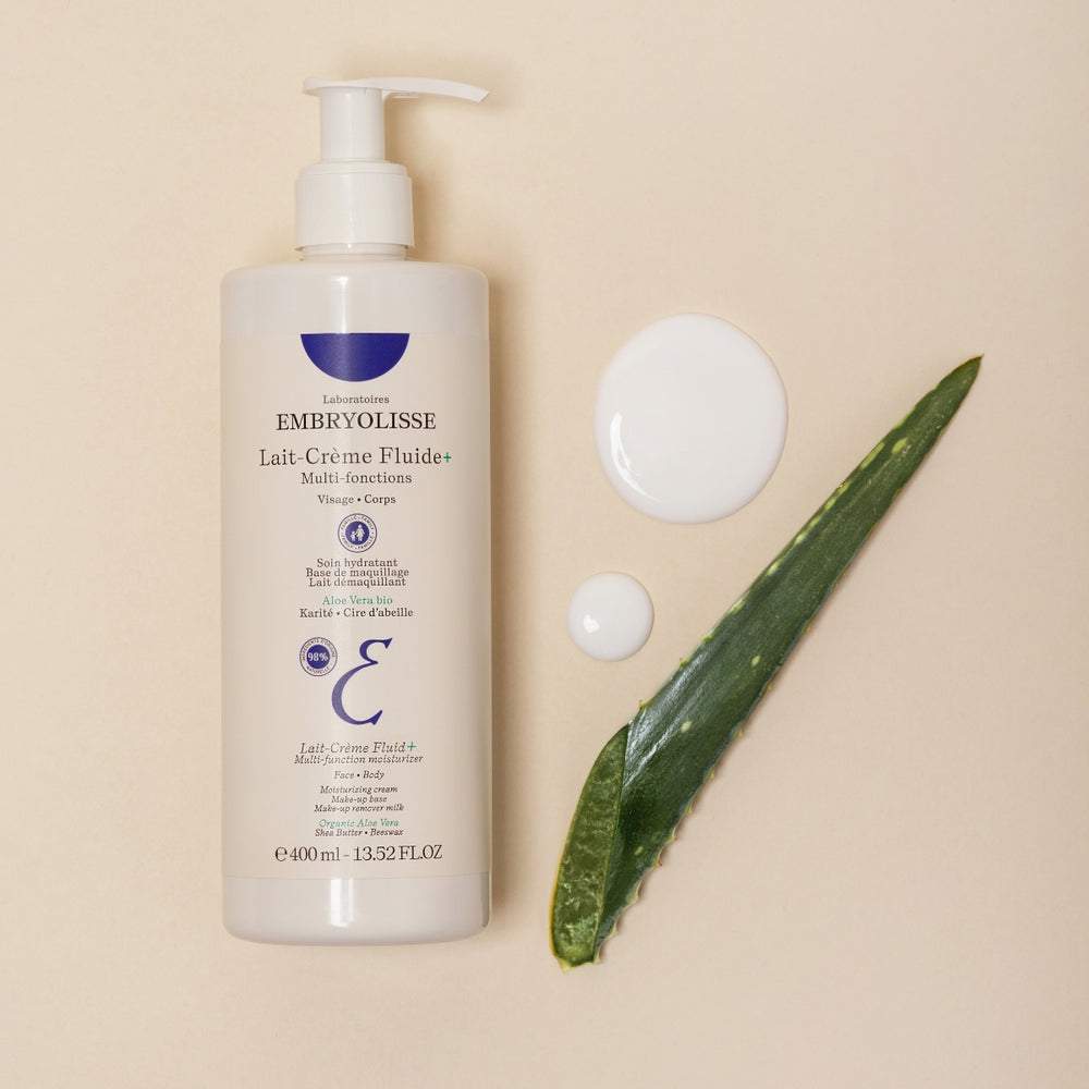 EMBRYOLISSE LAIT CRÈME FLUIDE+ MULTI-FONCTIONS VISAGE ET CORP 400ML