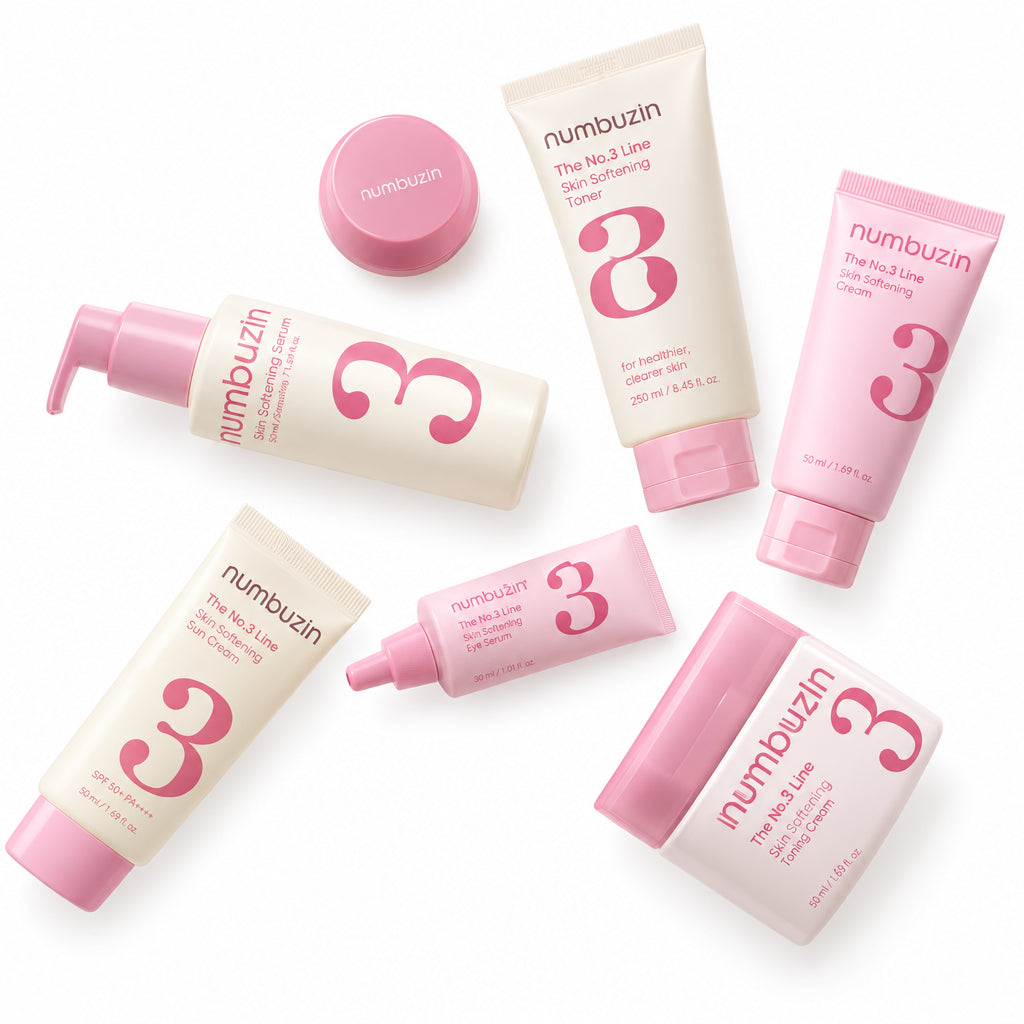 NUMBUZIN NO 3 TRIAL KIT FOR PORLESS & SMOOTH SKIN 5PCS