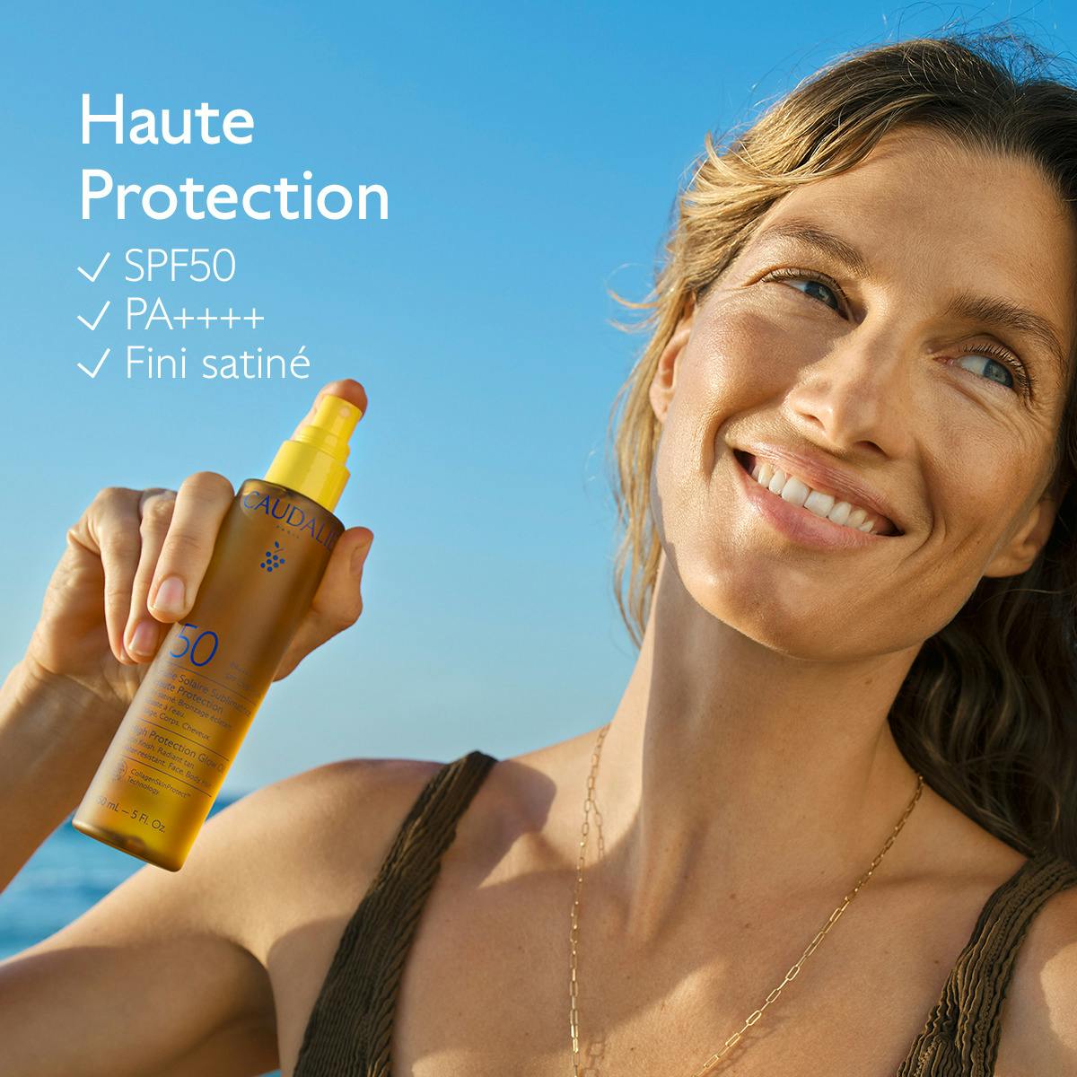 CAUDALIE HUILE SOLAIRE SUBLIMATRICE HAUTE PROTECTION SPF50 150ML