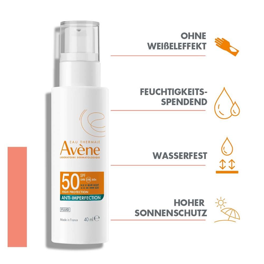 AVÈNE FLUIDE SPF50+ ANTI-IMPERFECTION 40ML