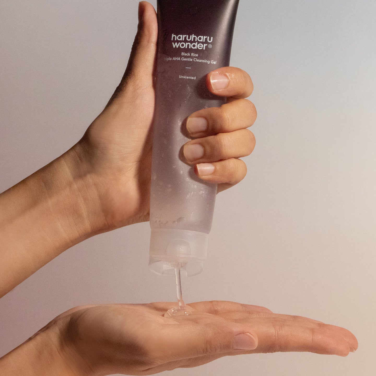 HARUHARU WONDER BLACK RICE TRIPLE AHA GENTLE CLEANSING GEL 100ML