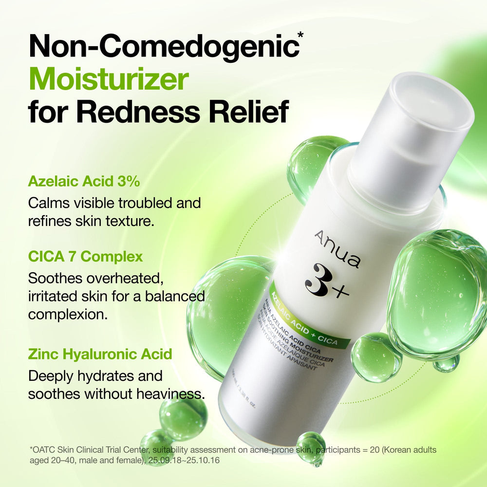 ANUA AZELAIC ACID CICA SKIN SOOTHING MOISTURIZER  100ML