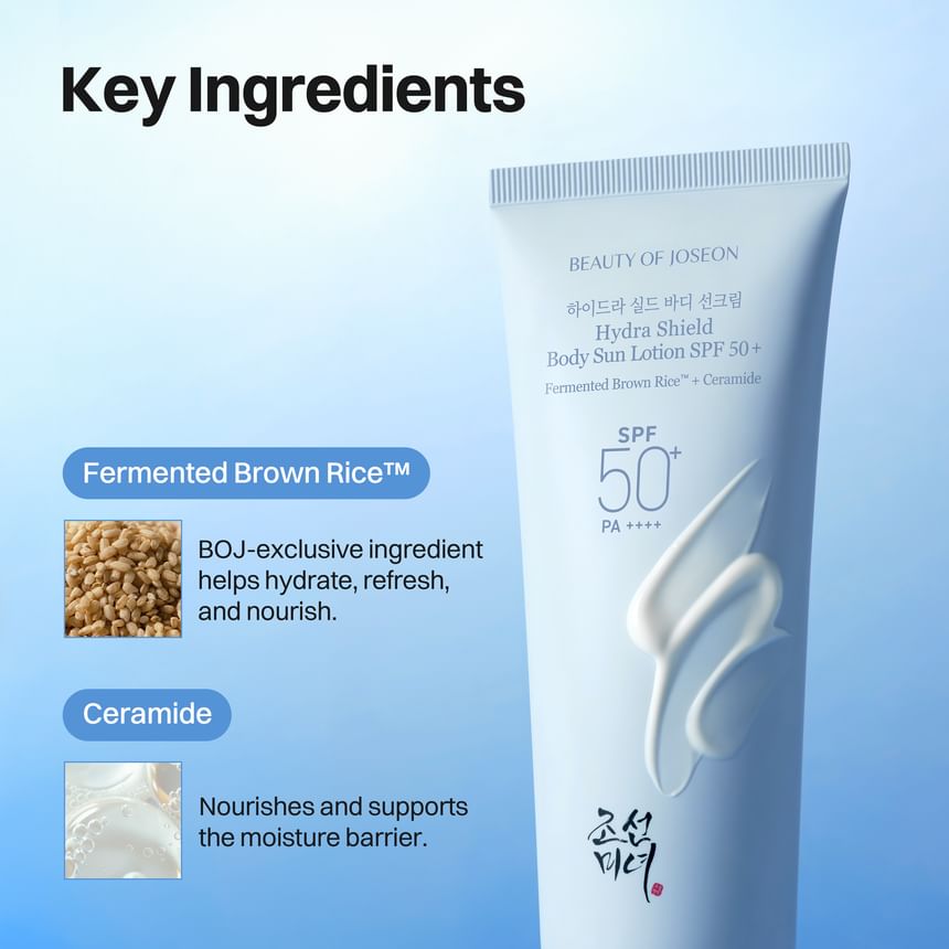 BEAUTY OF JOSEON HYDRA SHIELD BODY SUN LOTION SPF 50+++ 150ML