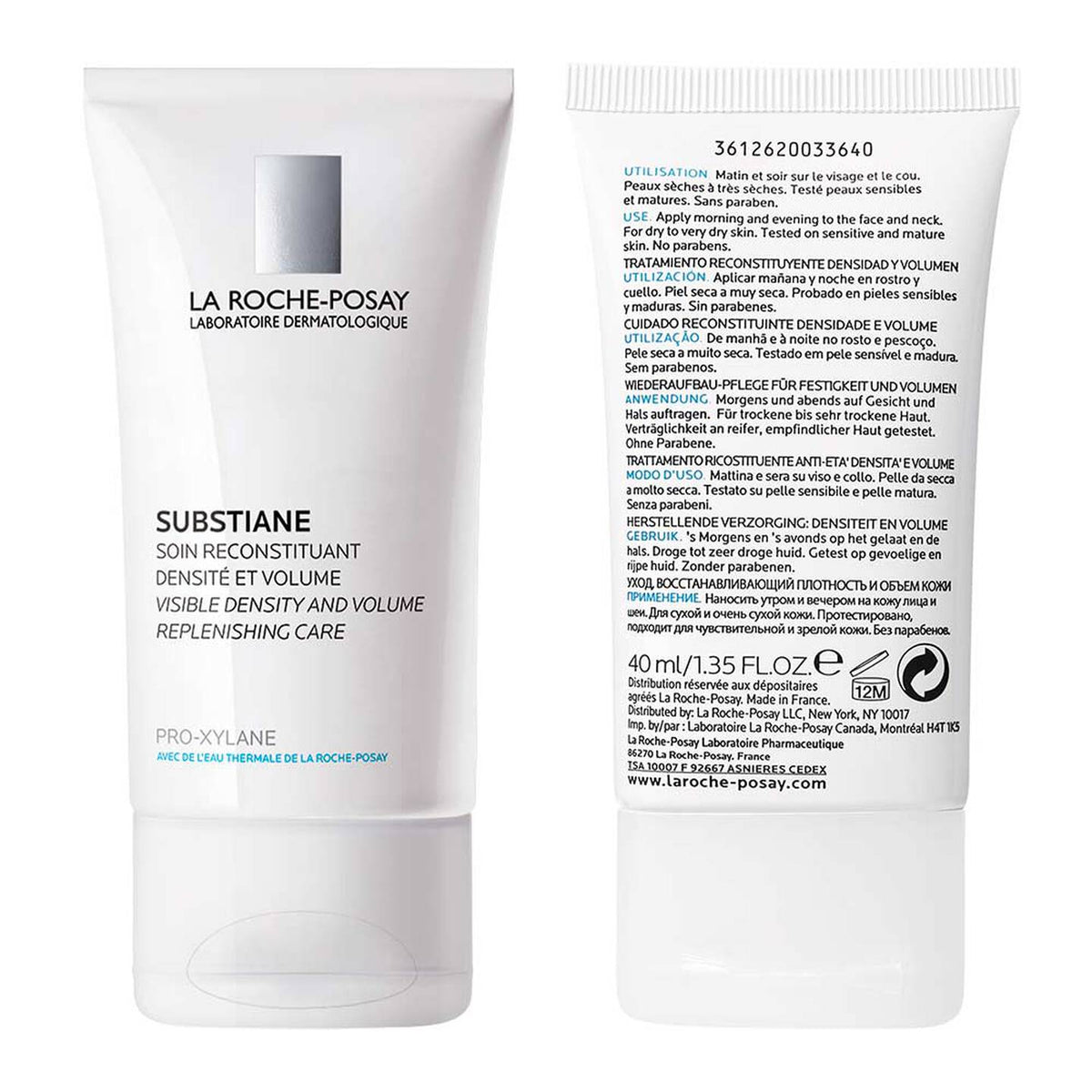 LA ROCHE POSAY SUBSTIANE RICHE RICH SOIN RECONSTITUANT DENSITÉ ET VOLUME 40ML