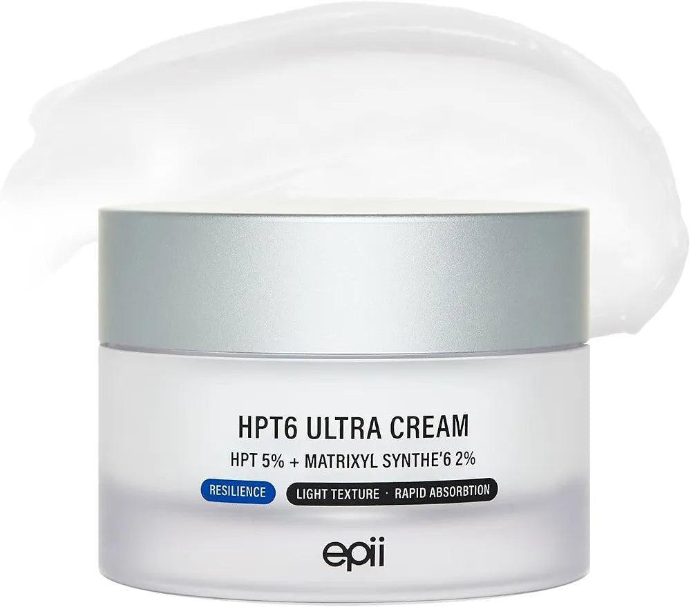 EPII HPT6 ULTRA CREAM RESILIENCE FOR VISIBLE FIRMING + ELASTICITY HTP 5% + MATRIXYL SYNTHE'6 2% 50ML