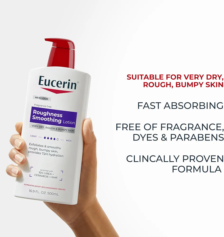 EUCERIN ROUGHNESS SMOOTHING LOTION 500 ML (NEW )