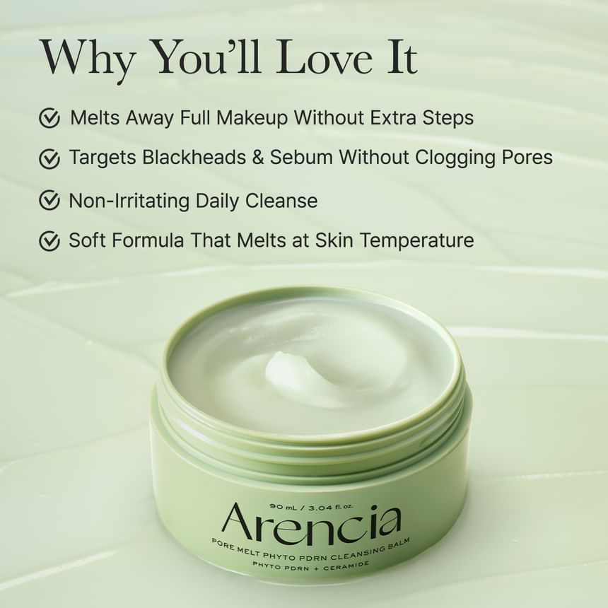 ARENCIA PORE MELT PHYTO PDRN CLEANSING BALM 90ML