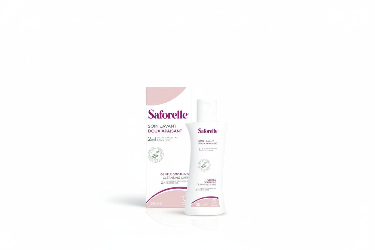 SAFORELLE SOIN LAVANT DOUX APAISANT 2 EN 1 INCONFORT INTIME & QUOTIDIEN 100ML