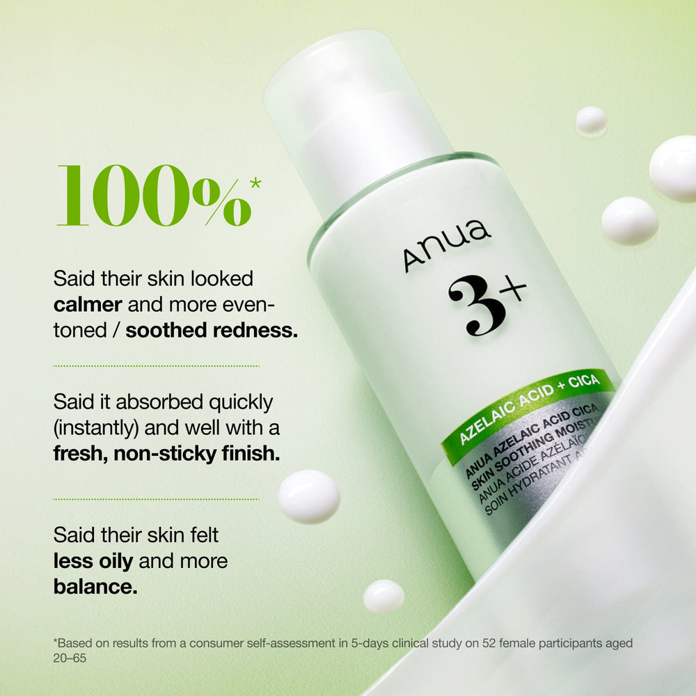 ANUA AZELAIC ACID CICA SKIN SOOTHING MOISTURIZER  100ML