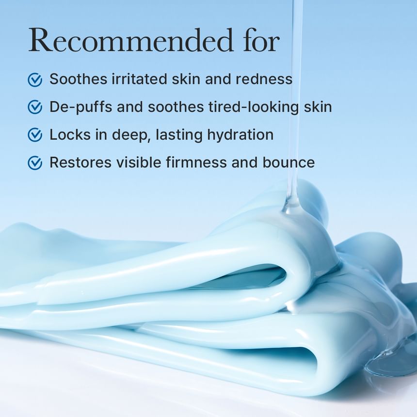 ARENCIA COOLING AND HYDRATING BLUE COLLAGEN CRYO JELLO MASK PDRN+ COLLAGEN+ GLACIAL WATER 35 G