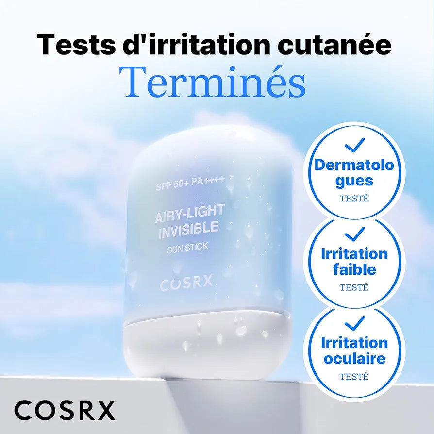 COSRX AIRY-LIGHT INVISIBLE SUN STICK SPF 50+ PA++++ 19G