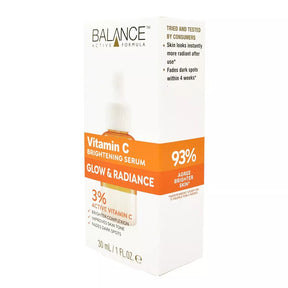 BALANCE ACTIVE FORMULA GLOW & RADIANCE - BRIGHTENING VITAMIN C SERUM 30ML