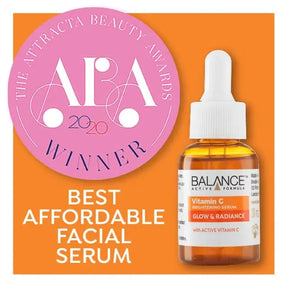 BALANCE ACTIVE FORMULA GLOW & RADIANCE - BRIGHTENING VITAMIN C SERUM 30ML