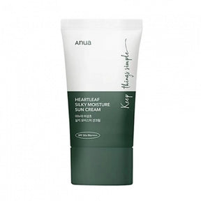 ANUA - HEARTLEAF SILKY MOISTURE SUN CREAM - CRÈME SOLAIRE