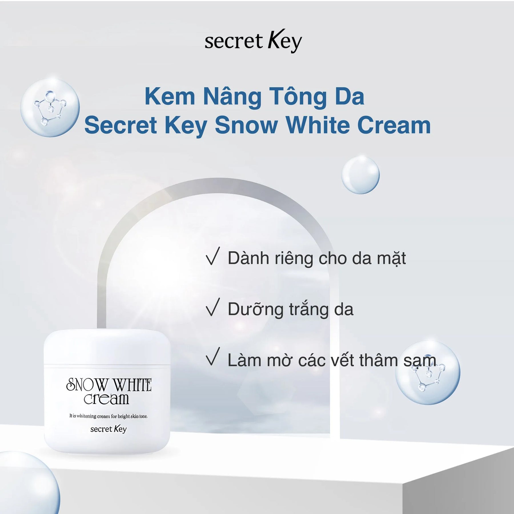 SECRET KEY SNOW WHITE CREAM 50G