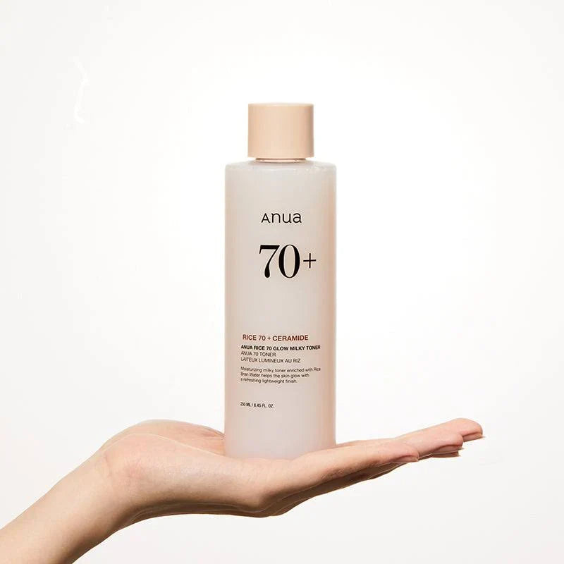 ANUA RICE 70 GLOW MILKY TONER 250ML