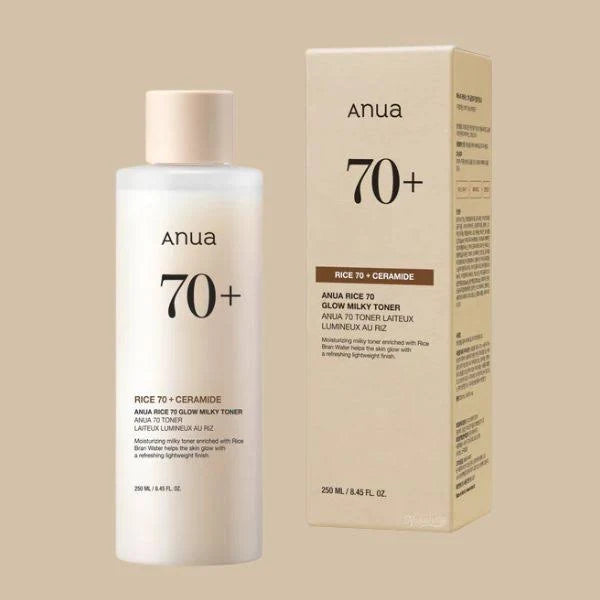 ANUA RICE 70 GLOW MILKY TONER 250ML