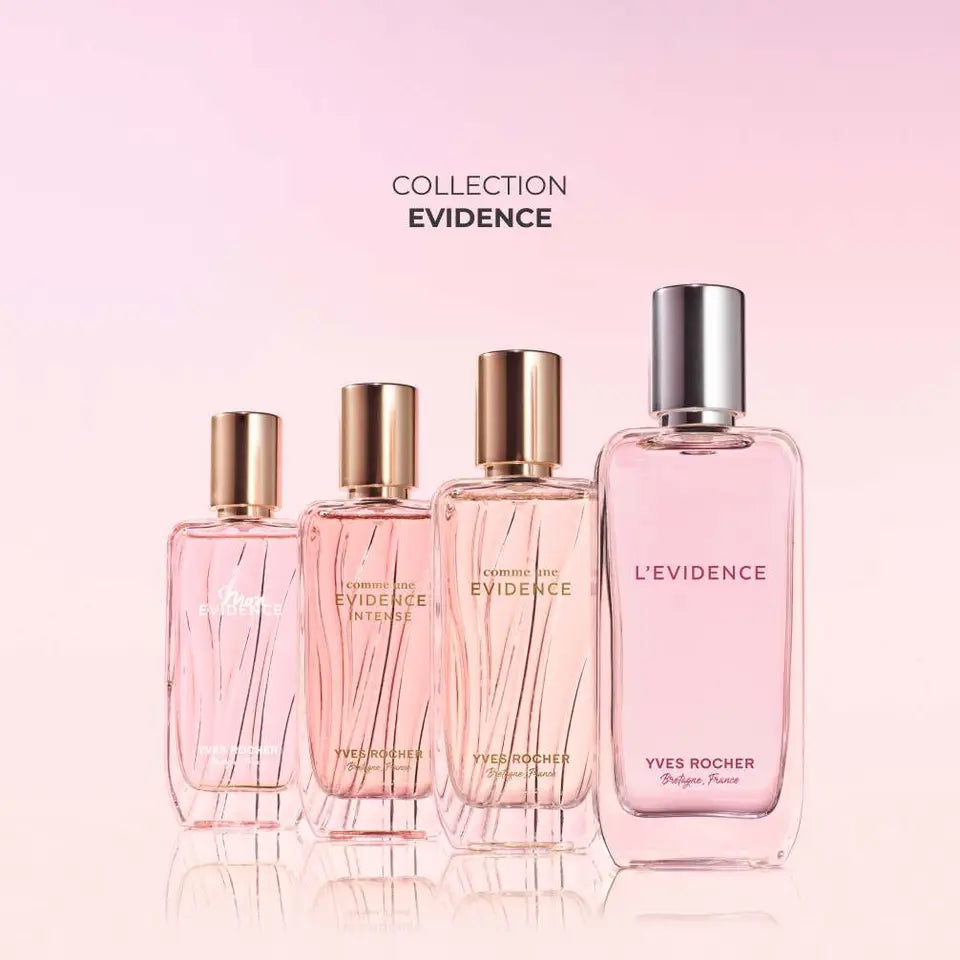 YVES ROCHER L'EVIDENCE - EAU DE PARFUM FEMME ÉLÉGANT ET LONGUE DURÉE - 100 ML