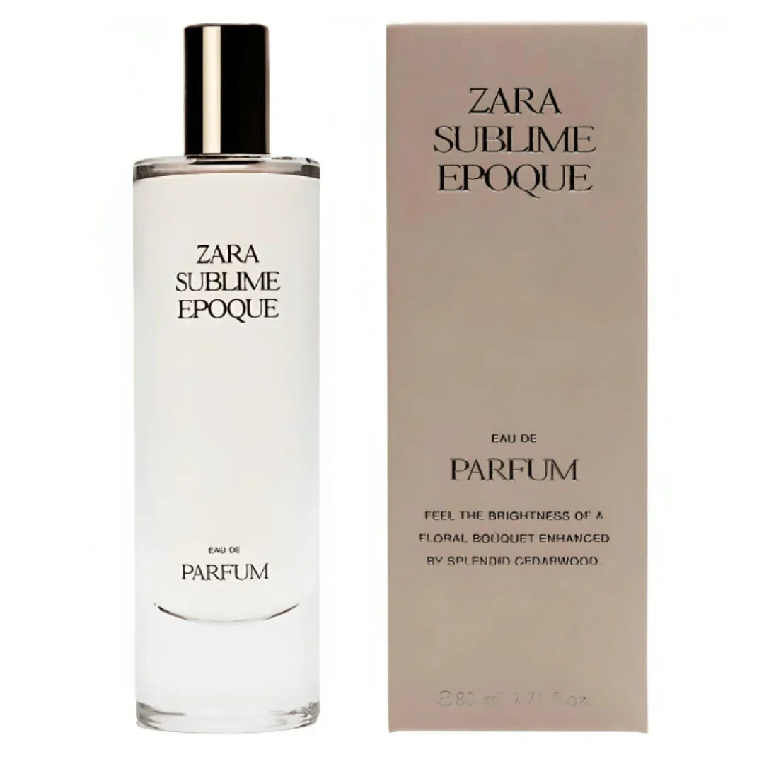 ZARA EAU DE PARFUM SUBLIME ÉPOQUE 80ML